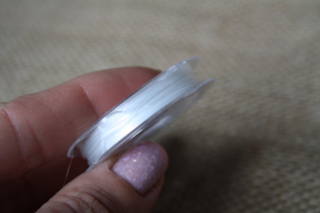 Bobine de Fil Élastique Fibreux – Petite Quantité pour Bijoux