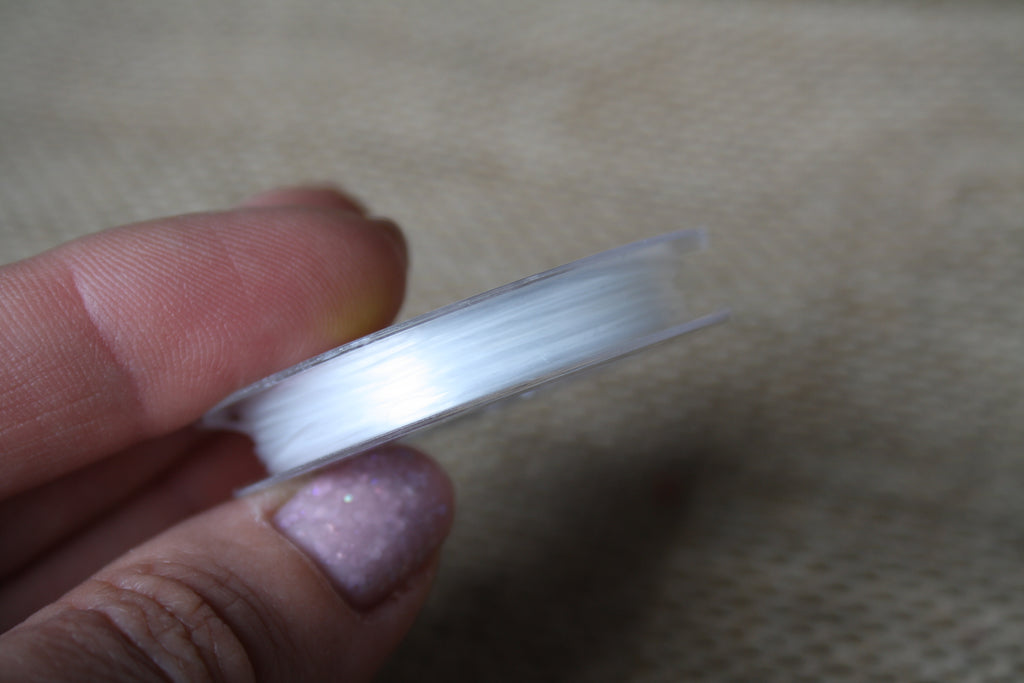 Bobine de Fil Élastique Fibreux – Petite Quantité pour Bijoux