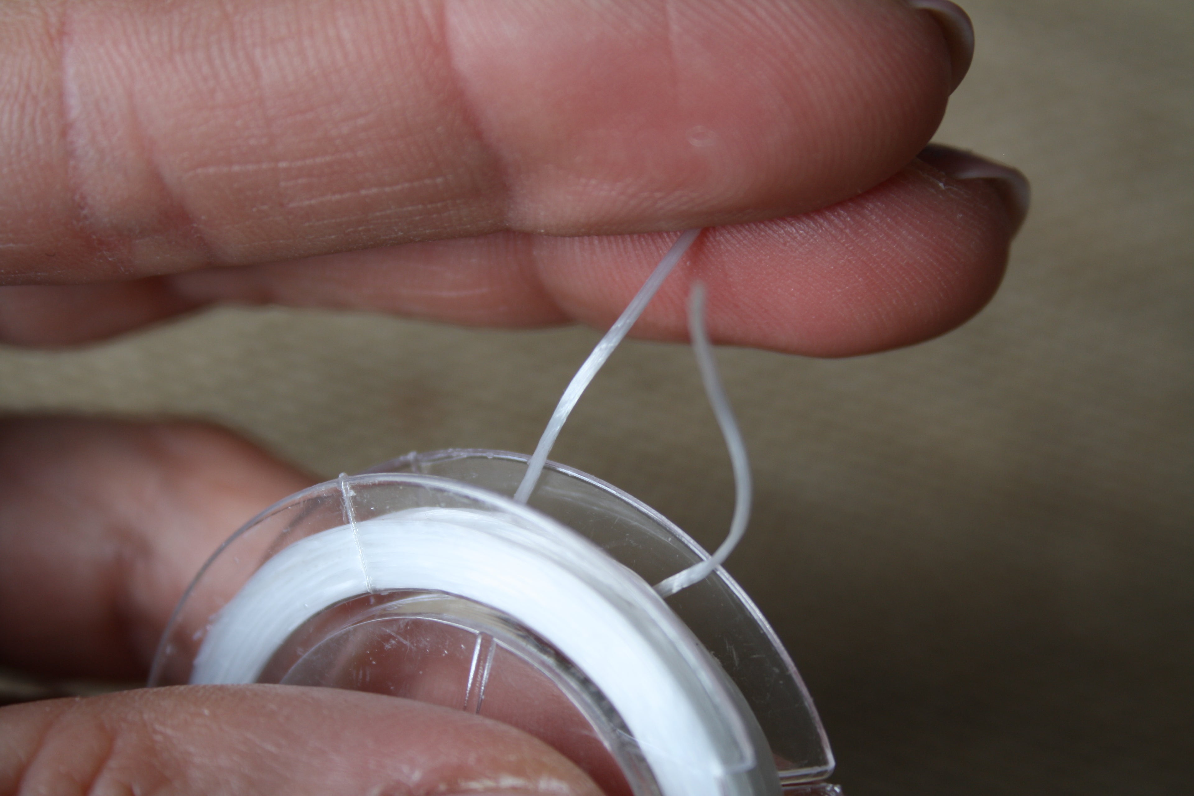 Bobine de Fil Élastique Fibreux – Petite Quantité pour Bijoux