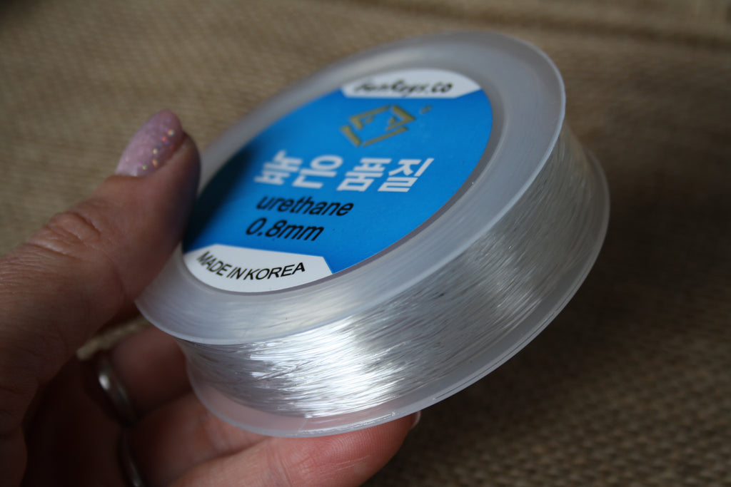 Fil Polyuréthane pour Bijoux – 0.6 mm, 0.8 mm et 1 mm Résistant