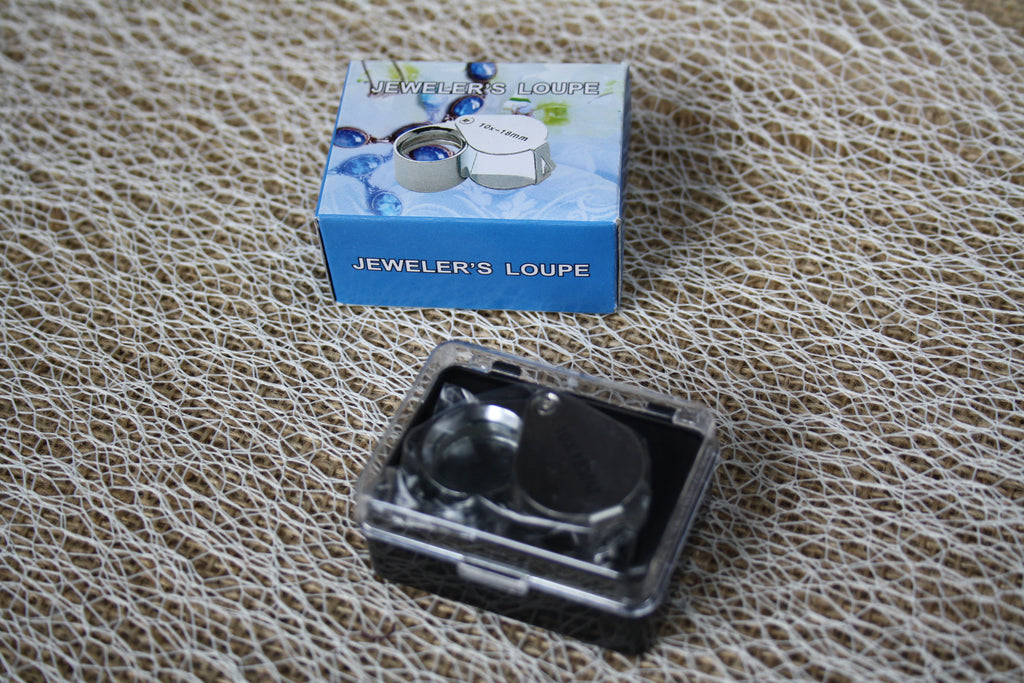 Loupe Bijoutier 10x18 mm - Loupe de Précision pour Bijoux et Inspection