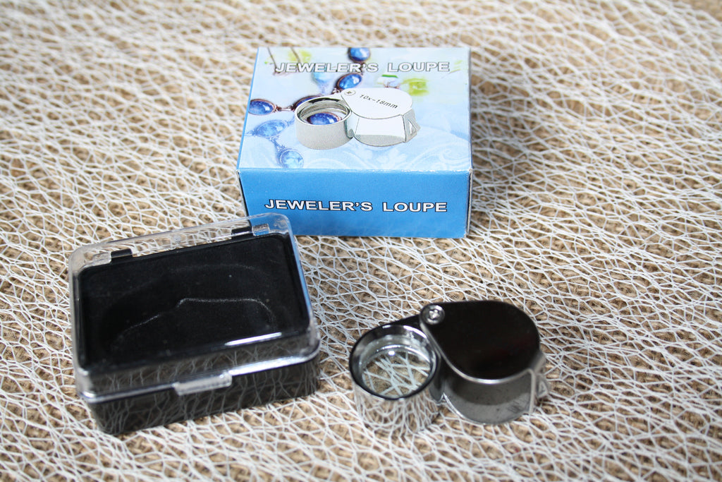 Loupe Bijoutier 10x18 mm - Loupe de Précision pour Bijoux et Inspection