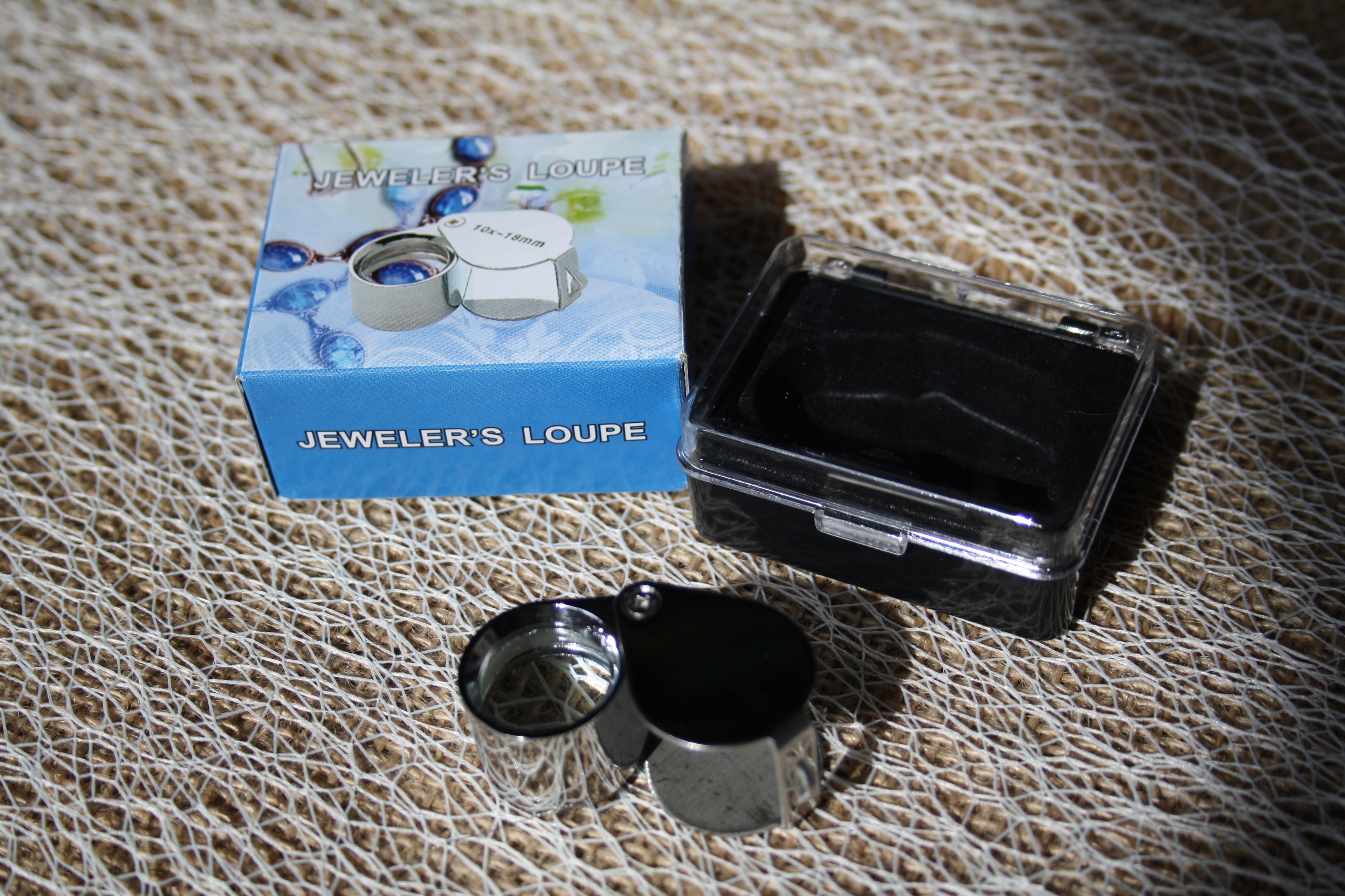 Loupe Bijoutier 10x18 mm - Loupe de Précision pour Bijoux et Inspection