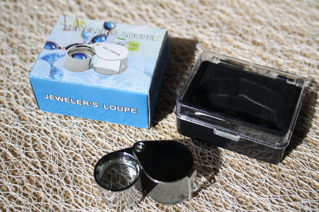 Loupe Bijoutier 10x18 mm - Loupe de Précision pour Bijoux et Inspection