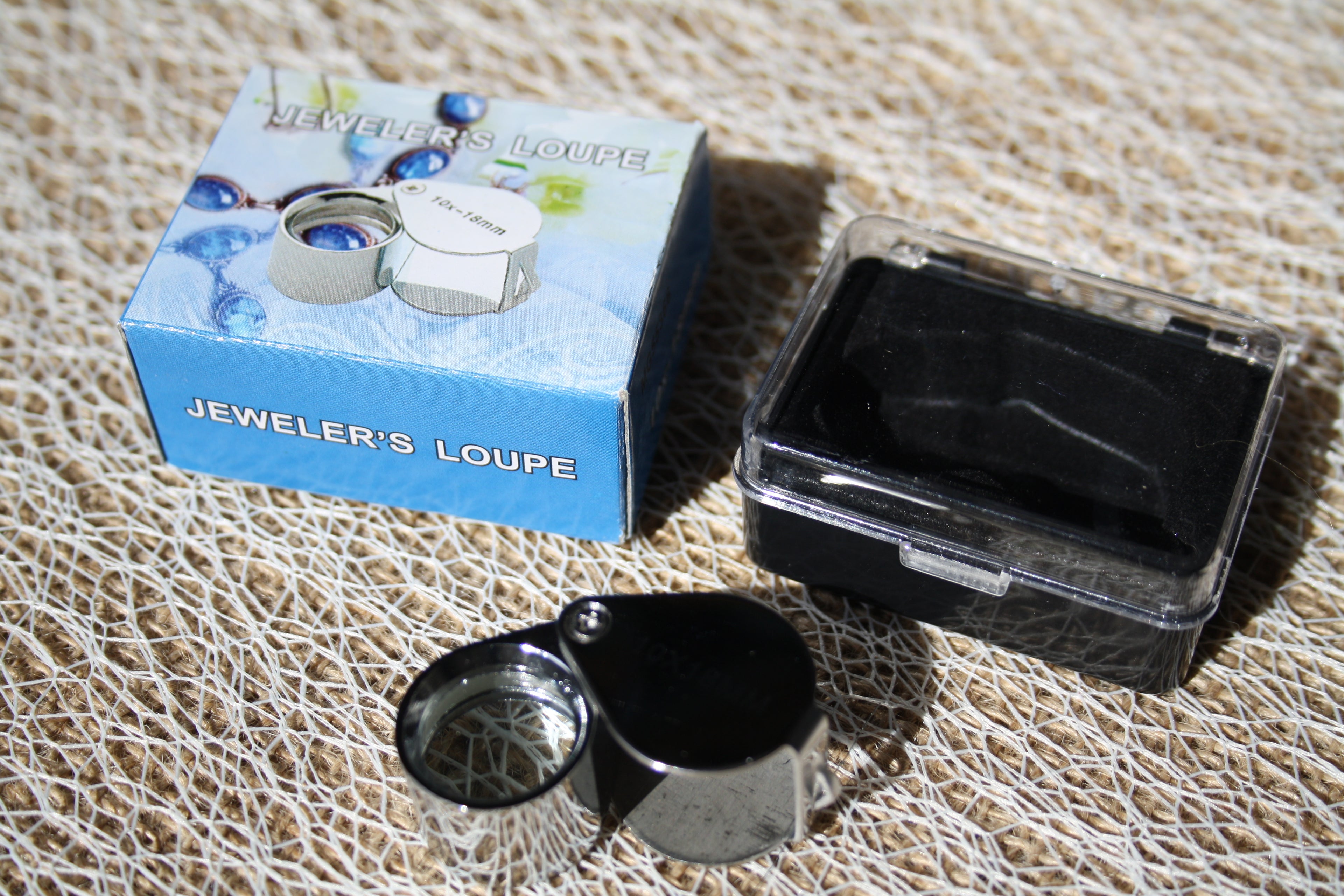 Loupe Bijoutier 10x18 mm - Loupe de Précision pour Bijoux et Inspection