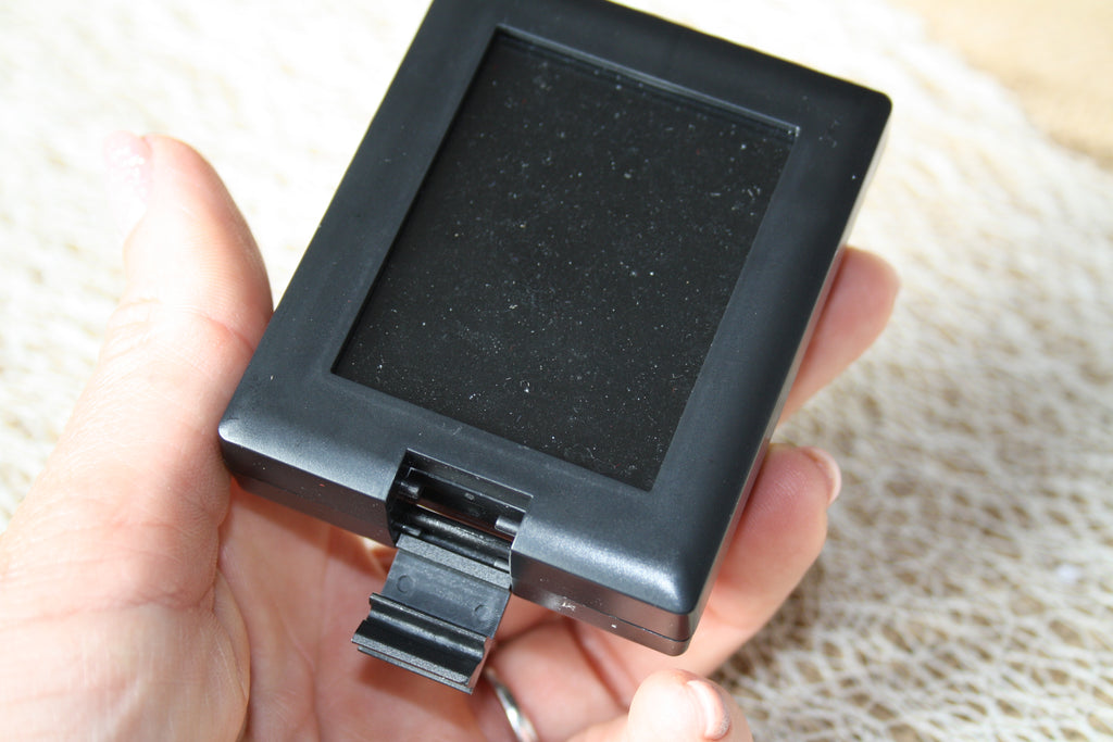 Boîte de collection avec vitre – écrin de présentation avec mousse velours noire