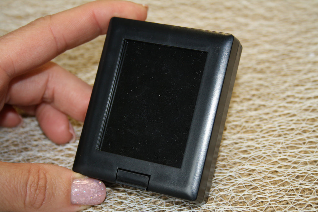 Boîte de collection avec vitre – écrin de présentation avec mousse velours noire