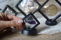 Boîte à membrane transparente pour minéraux et bijoux - Présentation et protection