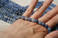 Aventurine bleue Naturelle – Lignes de Perles Rondes 4 mm, 6 mm et 8 mm