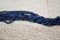 Cyanite Naturelle– Lignes de Perles Rondes 5 mm