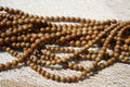 Jaspe bois Naturel– Lignes de Perles Rondes 6 mm et 8 mm
